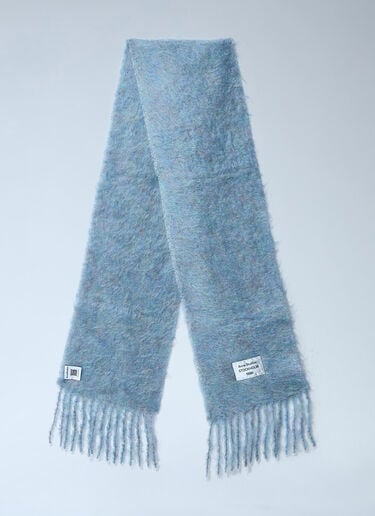 Acne Studios 流苏羊毛混纺围巾 浅蓝色 acn0262016