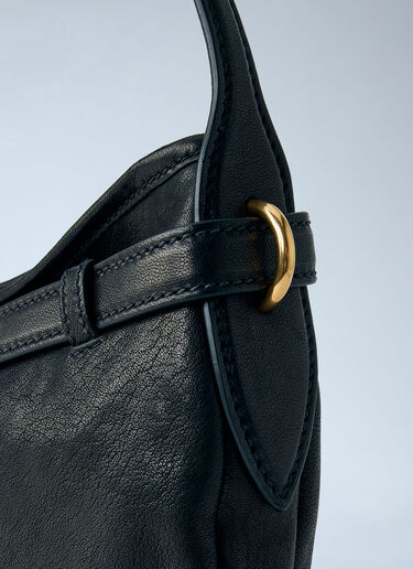 LN-CC® - Miu Miu: Adventure Nappa Leather Shoulder Bag - Black Miu Miu Adventure Nappa Leather Shoulder Bag Black miu0264202