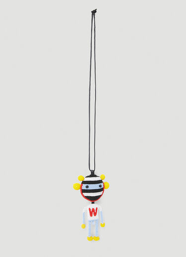 스마일 돌 네크리스 Walter Van Beirendonck 스마일 돌 네크리스 블루 wlt0152041