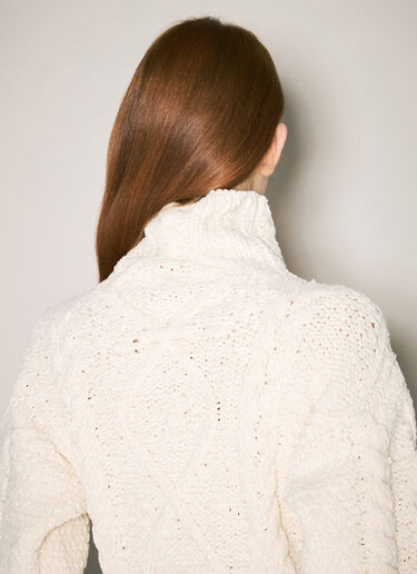 Jean Paul Gaultier Madonna Chest Sweater Cream jpg0258030