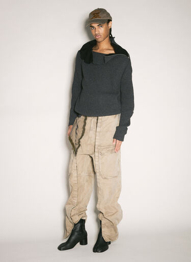 Y/Project Adjustable Cargo Pants Beige ypr0358012