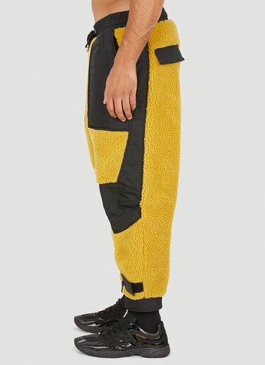 Dolce & Gabbana Colour Block Teddy Track Pants Yellow dol0150001