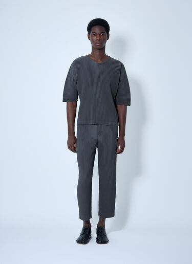 Homme Plissé Issey Miyake 褶裥上衣  灰色 hmp0160015
