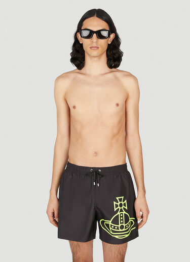 Vivienne Westwood Orb Swim Shorts Black vvw0152007