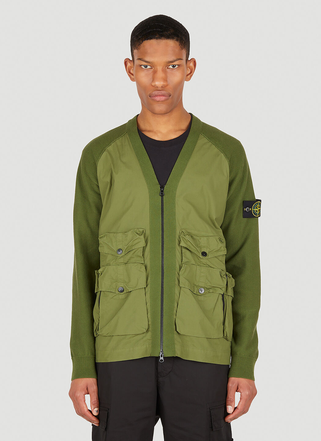 Stone island multi pocket jacket shop