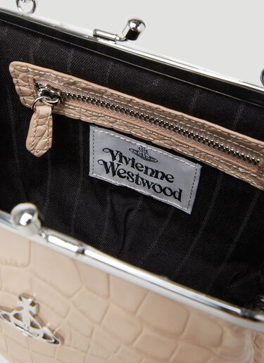 Vivienne Westwood Granny Frame Leather Handbag Cream vvw0253037
