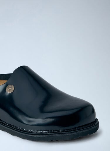 LN-CC® - Birkenstock 1774 x SFTM: Amsterdam Premium Collector NL Slip Ons - Black Birkenstock 1774 x SFTM Amsterdam Premium Collector NL Slip Ons Black brs0165001