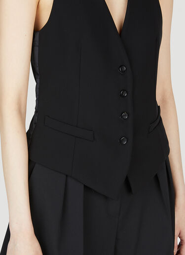 Max Mara Rodi Waistcoat Black max0253027