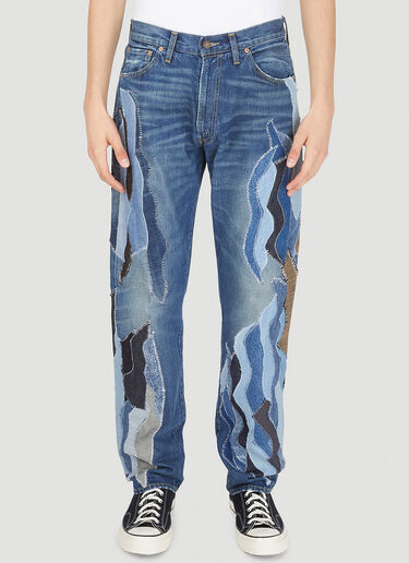 DRx FARMAxY FOR LN-CC x LEVI'S Drop 6 Waves Jeans Blue dfl0347009