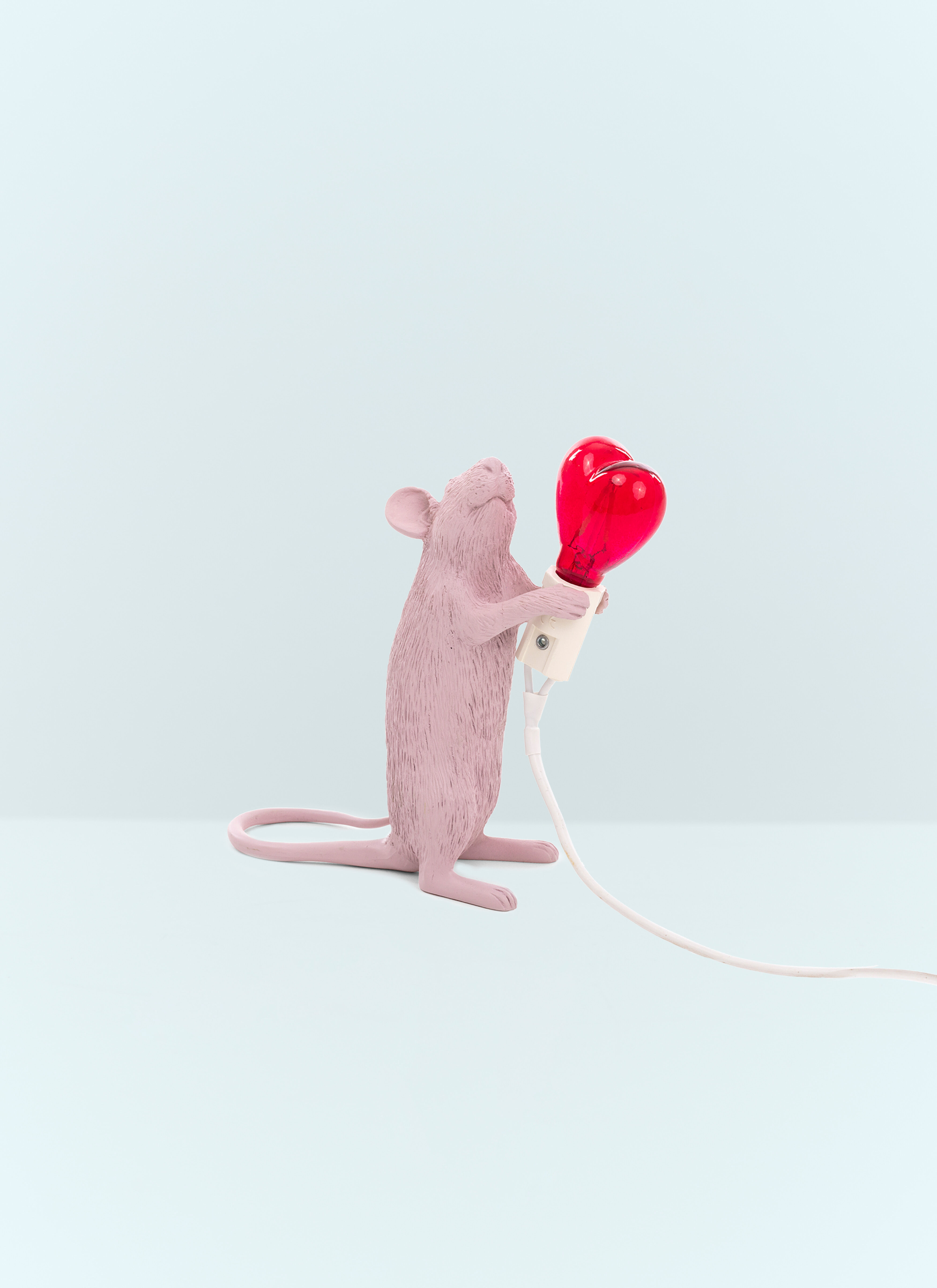 Seletti Mouse Valentine's Day Lamp White wps0691119