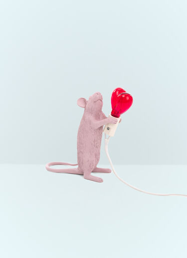 Seletti Mouse Valentine's Day Lamp Pink wps0691125