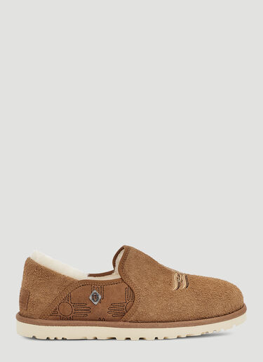 UGG x Children of the Discordance Kenton Embroidered Shoes Brown ugc0151004