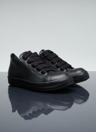Rick Owens Jumbo Laced Low Sneakers Black ric0155033