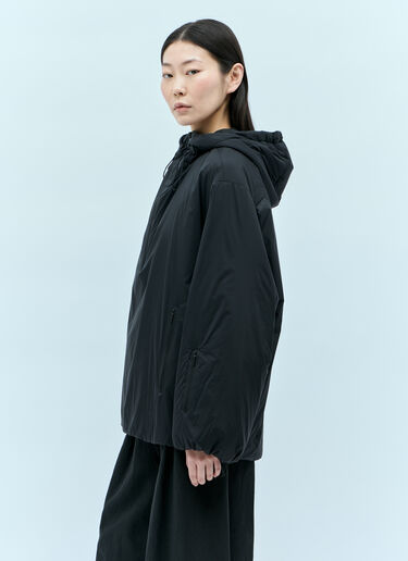 The Row Althena Padded Jacket Black row0253030