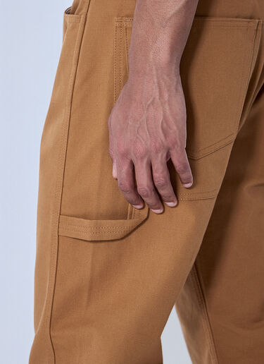 Junya Watanabe Straight-Leg Tailored Trousers Brown jwn0164002