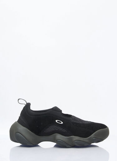 Oakley Factory Team Suede Flesh Sandal Slip-On Shoes Black oft0159001