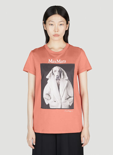 ウェグマン Tシャツ Max Mara ウェグマン Tシャツ レッド max0253053