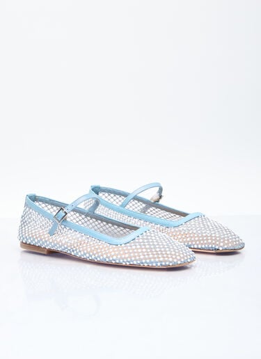 Miista Vanita Denim Ballerina Shoes Blue mii0255004