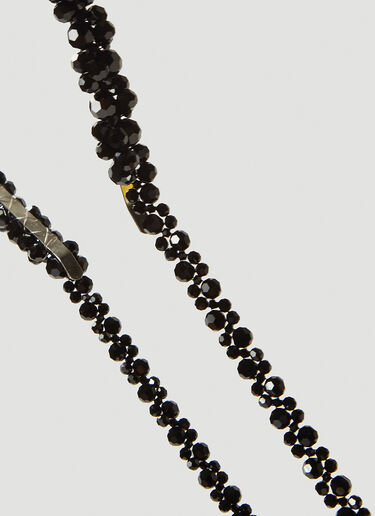 Simone Rocha Drip Headband Black sra0242014