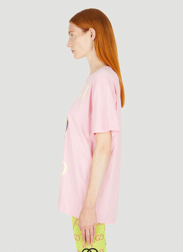 Gucci Love Parade Lightning T-Shirt Pink guc0250061