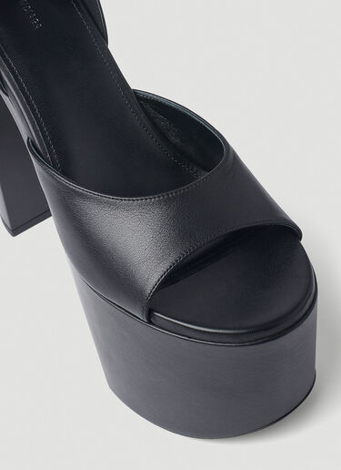 Balenciaga Camden Platform Heeled Sandals Black bal0252062