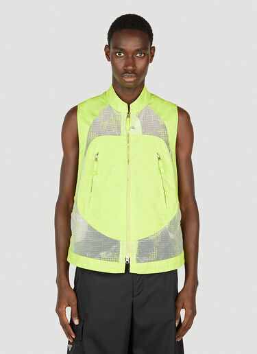 Devore Vest Stone Island Shadow Project Devore Vest Green shd0152018