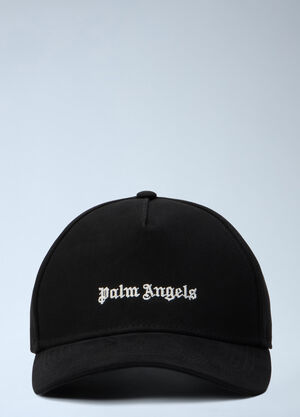 Palm Angels Classic Logo Cap Black pma0164015