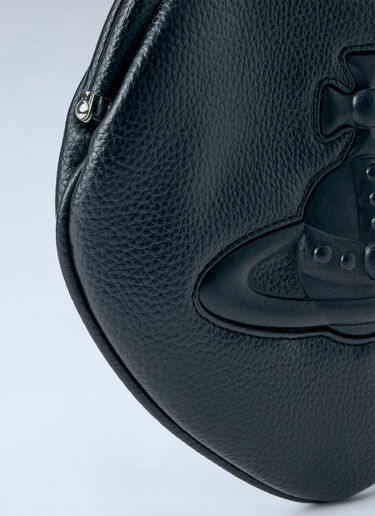 Vivienne Westwood Belle Heart Frame Purse Black vvw0264097