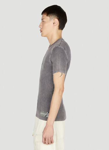 Diesel K-Erry Knitted T-Shirt Grey dsl0151016