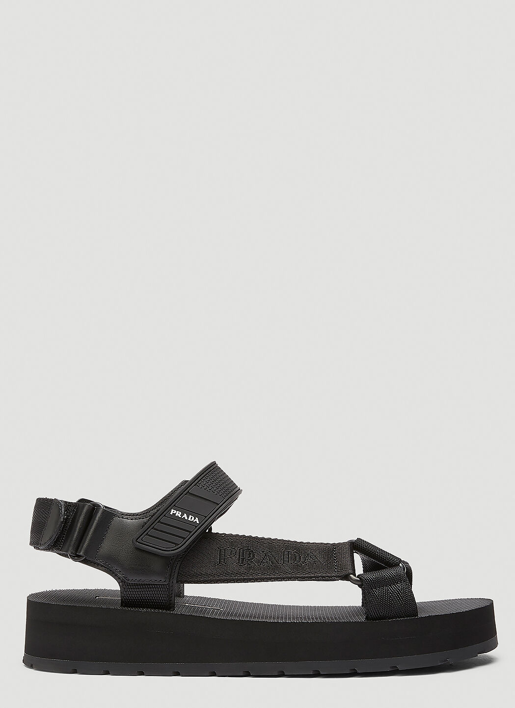 Prada discount canvas sandals