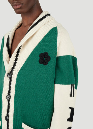 Boke Boy Cardigan Kenzo Boke Boy Cardigan Green knz0152015
