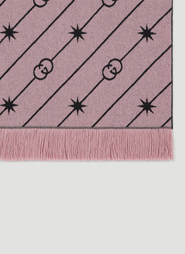 Gucci Diagonal Plaid Blanket Pink wps0690082