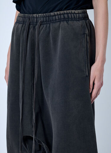 Entire Studios Faded Drop Shorts Dark Grey ent0266025