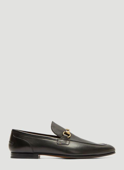 Gucci Jordaan Leather Loafers ベージュ guc0154024
