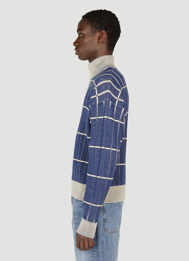 Jacquemus Le Pull Malha Sweater Blue jac0151018