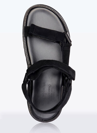 Scarosso Wooster V Suede Sandals Black scr0158043