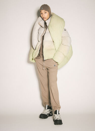 Moncler x Rick Owens Donut Down Shawl Green mcs0355002