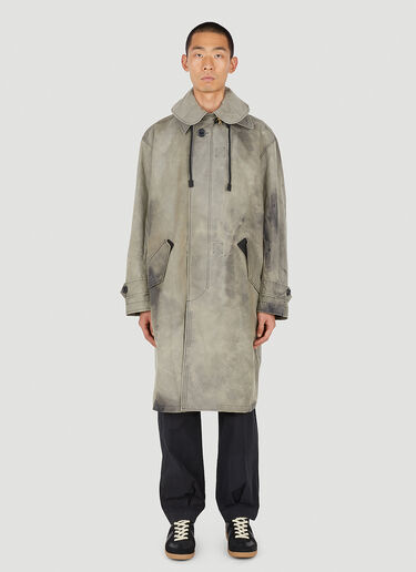 Applied Art Forms Modular Parka Coat Grey aaf0150001