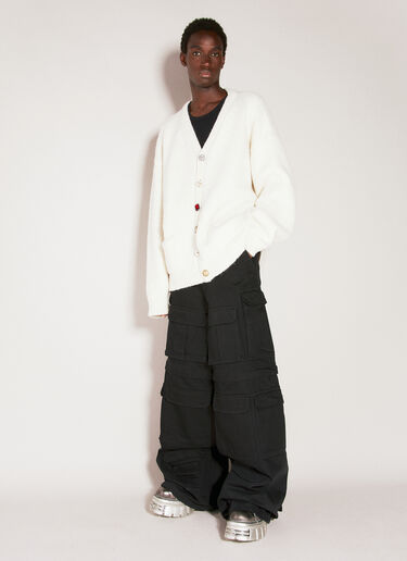 ファンシーボタンカーディガン Vetements ファンシーボタンカーディガン ベージュ vet0154004