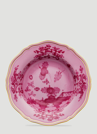 Ginori 1735 Set of Two Oriente Italiano Soup Plate Purple wps0670111