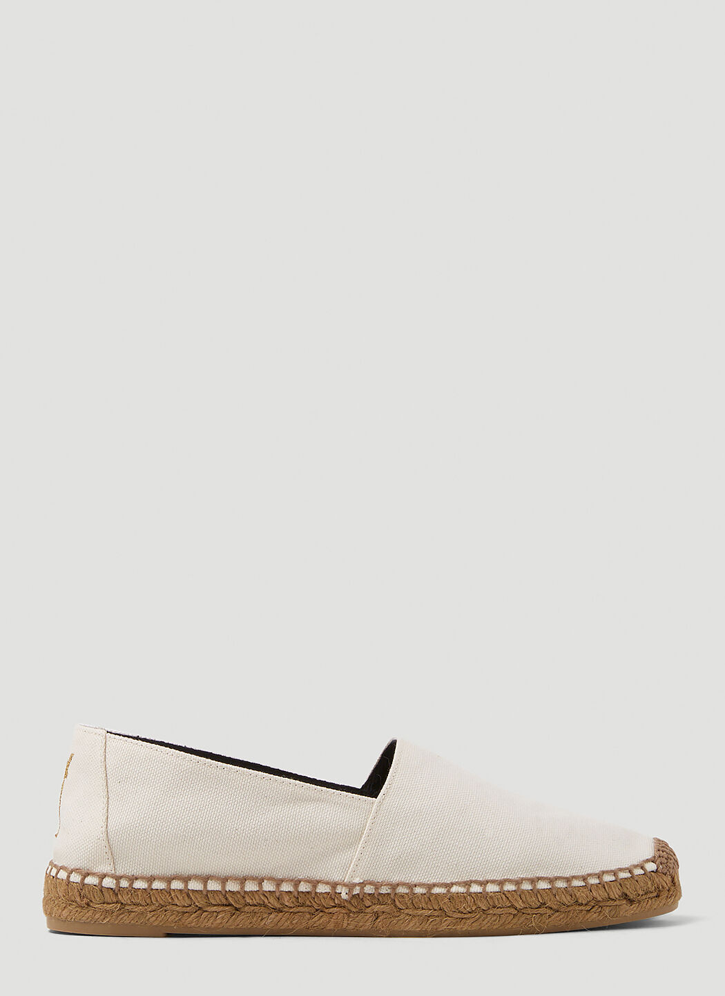 Saint laurent hotsell logo embroidered espadrilles