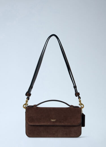 LN-CC® - Coach: New York Elora Top Handle Crossbody Bag - Brown Coach New York Elora Top Handle Crossbody Bag Brown coa0266032