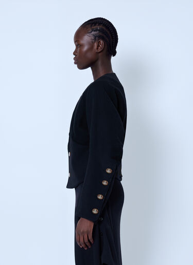 LN-CC® - Vivienne Westwood: Pourpoint Jacket - Black Vivienne Westwood Pourpoint Jacket Black vvw0266001