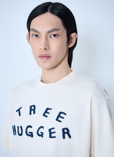 Story mfg. Grateful Tree Hugger Short Sleeve T-Shirt White str0163004