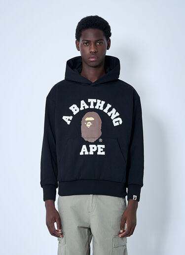 A BATHING APE® Padded Hooded Sweatshirt Black aba0158004