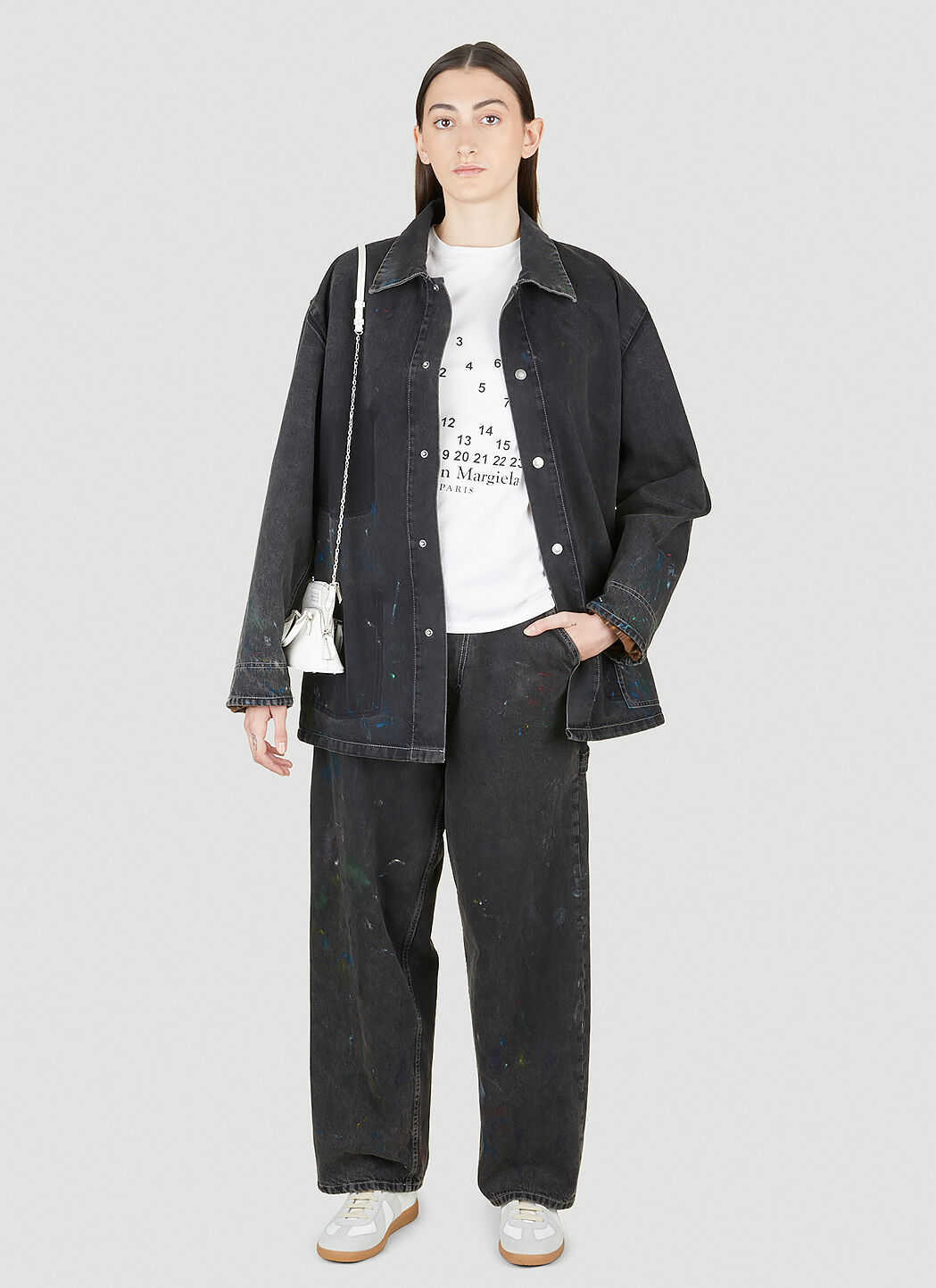 Margiela paint hot sale splatter jeans