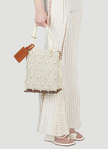 Jacquemus Le Petit Filet Pralu 手提包 米色 jac0251076