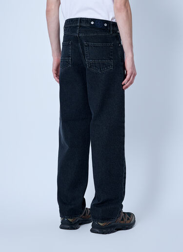 LN-CC® - Stone Island: Straight-Leg Denim Jeans - Blue Stone Island Straight-Leg Denim Jeans Blue sto0165108