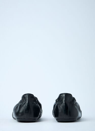 Prada Collapse Leather Sneakers Black pra0161011