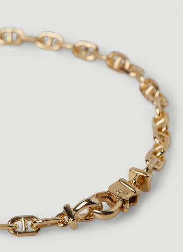 Tom Wood Cable Bracelet Gold tmw0345002